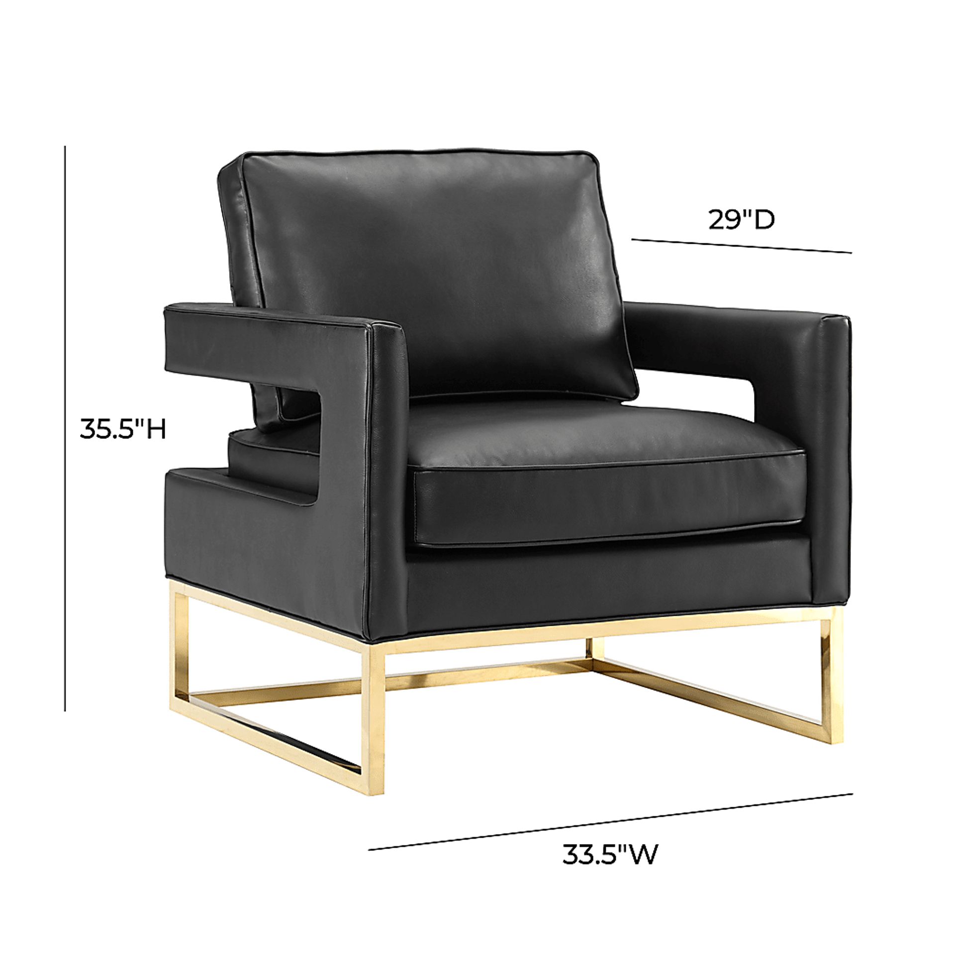 Belldid I Black Accent Chair - Image 7