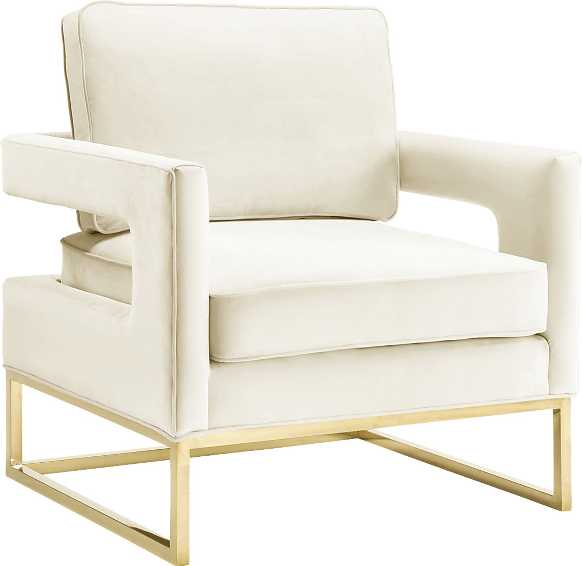 Belldid II Cream Accent Chair - Image 1