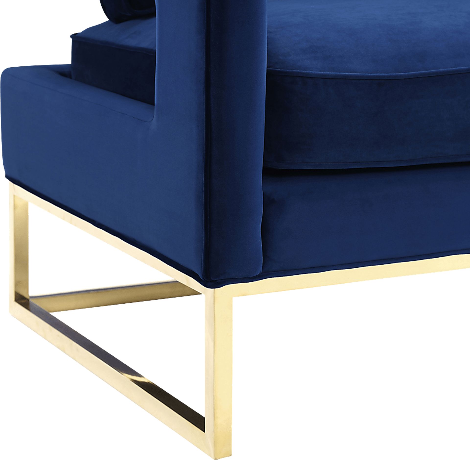 Belldid II Navy Accent Chair - Image 4