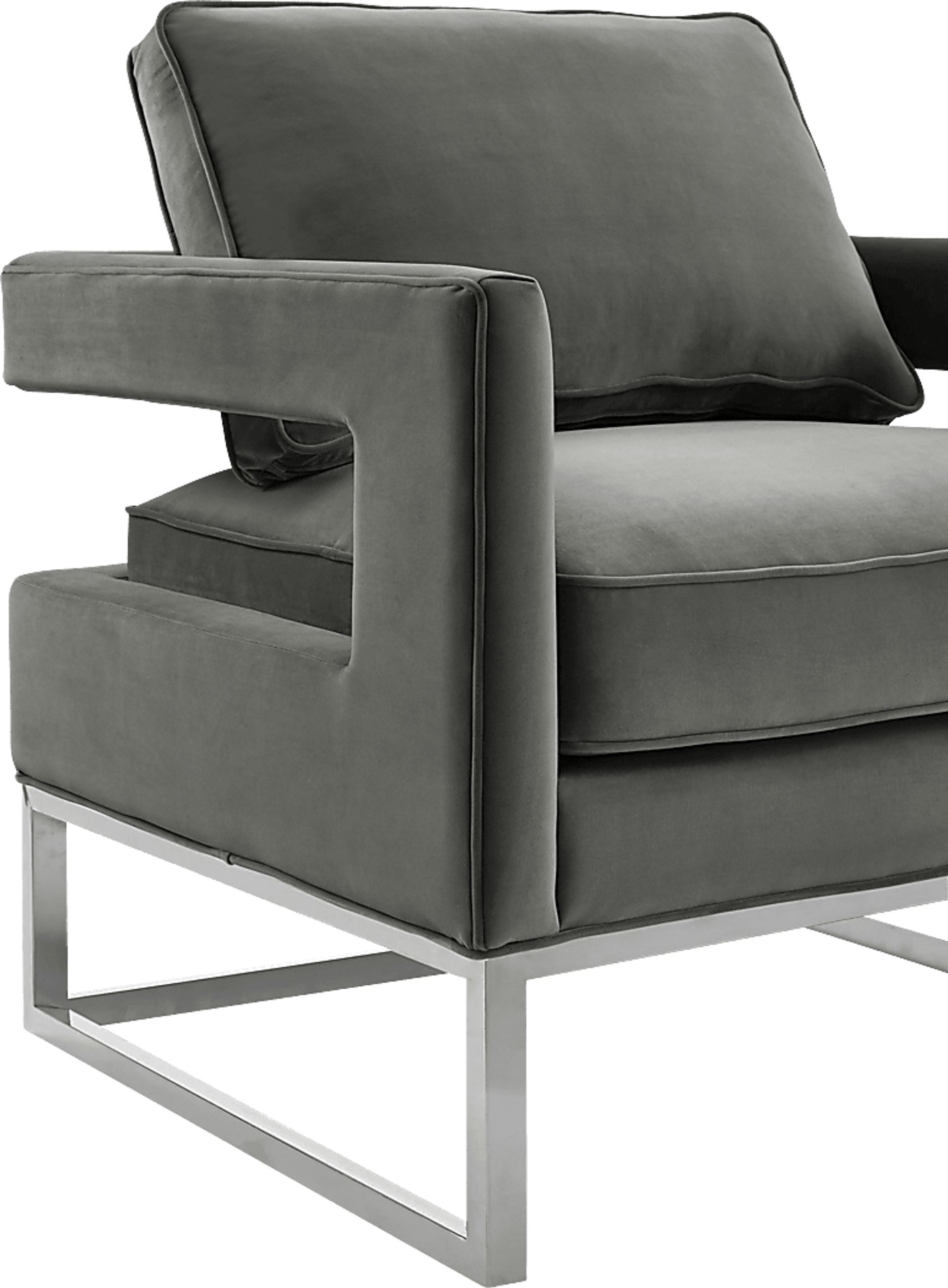 Belldid III Gray Accent Chair - Image 4