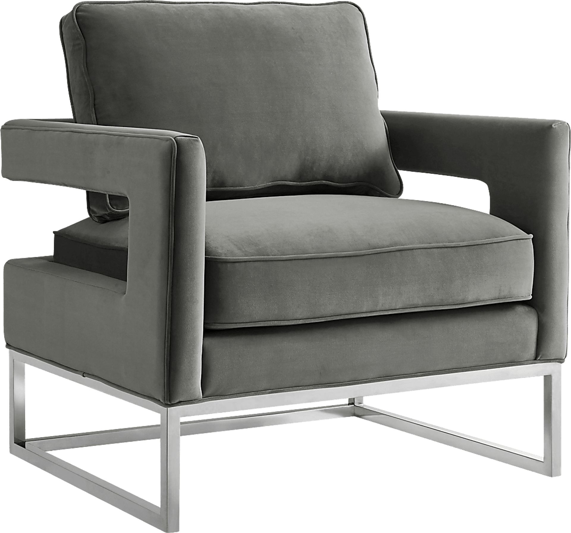 Belldid III Gray Accent Chair - Image 1
