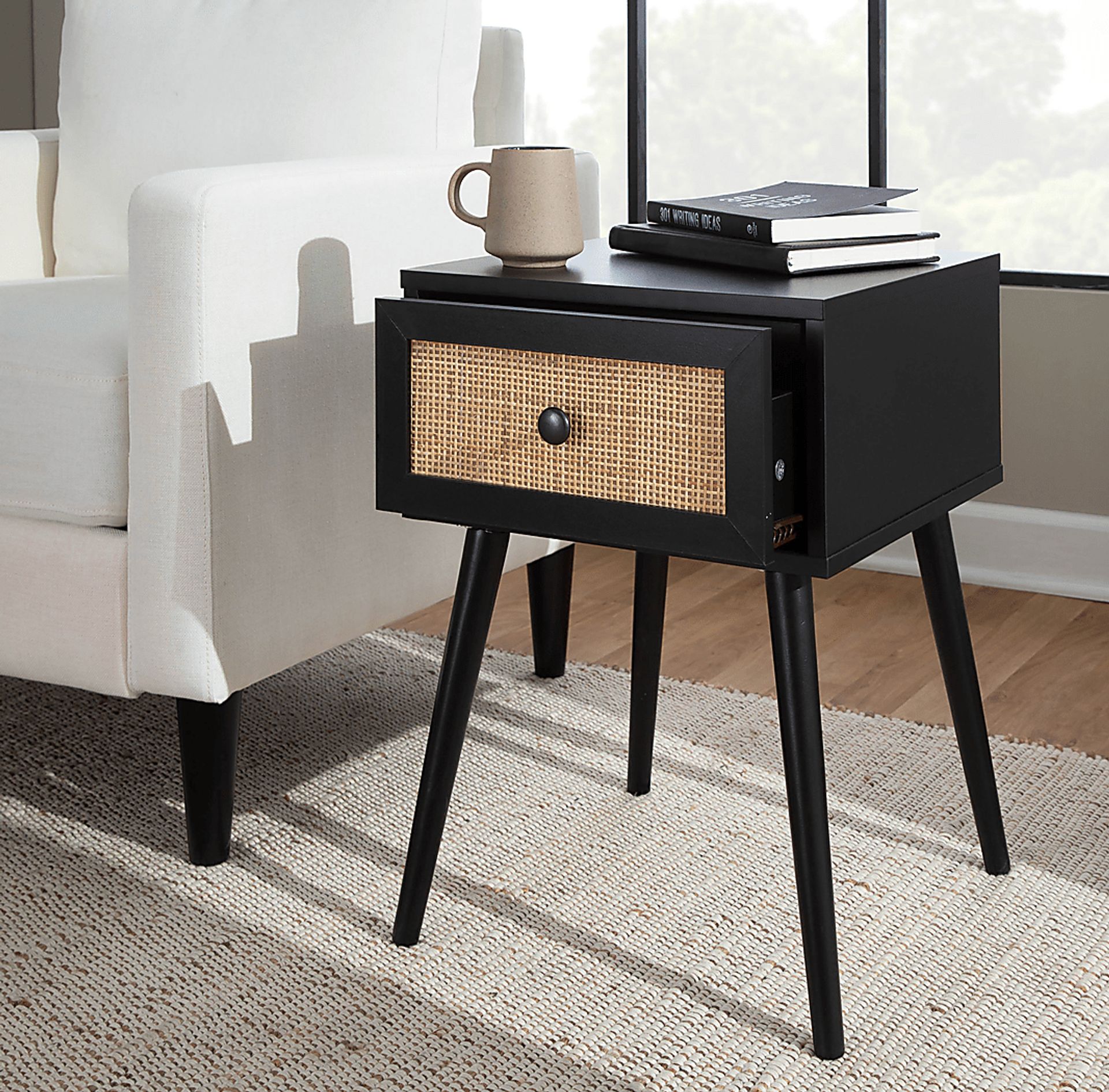 Belle Ann Black Side Table - Image 12