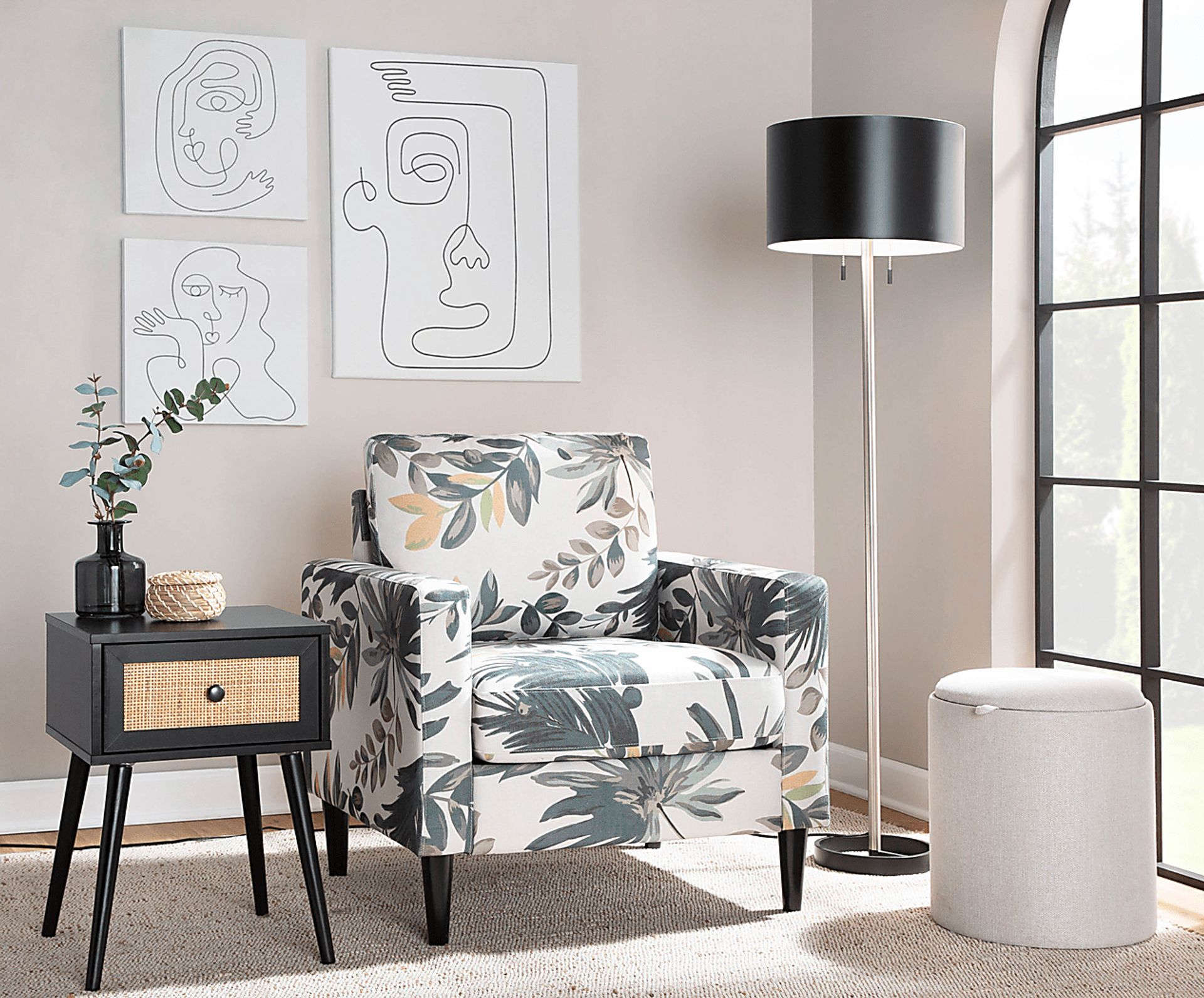 Belle Ann Black Side Table - Image 14