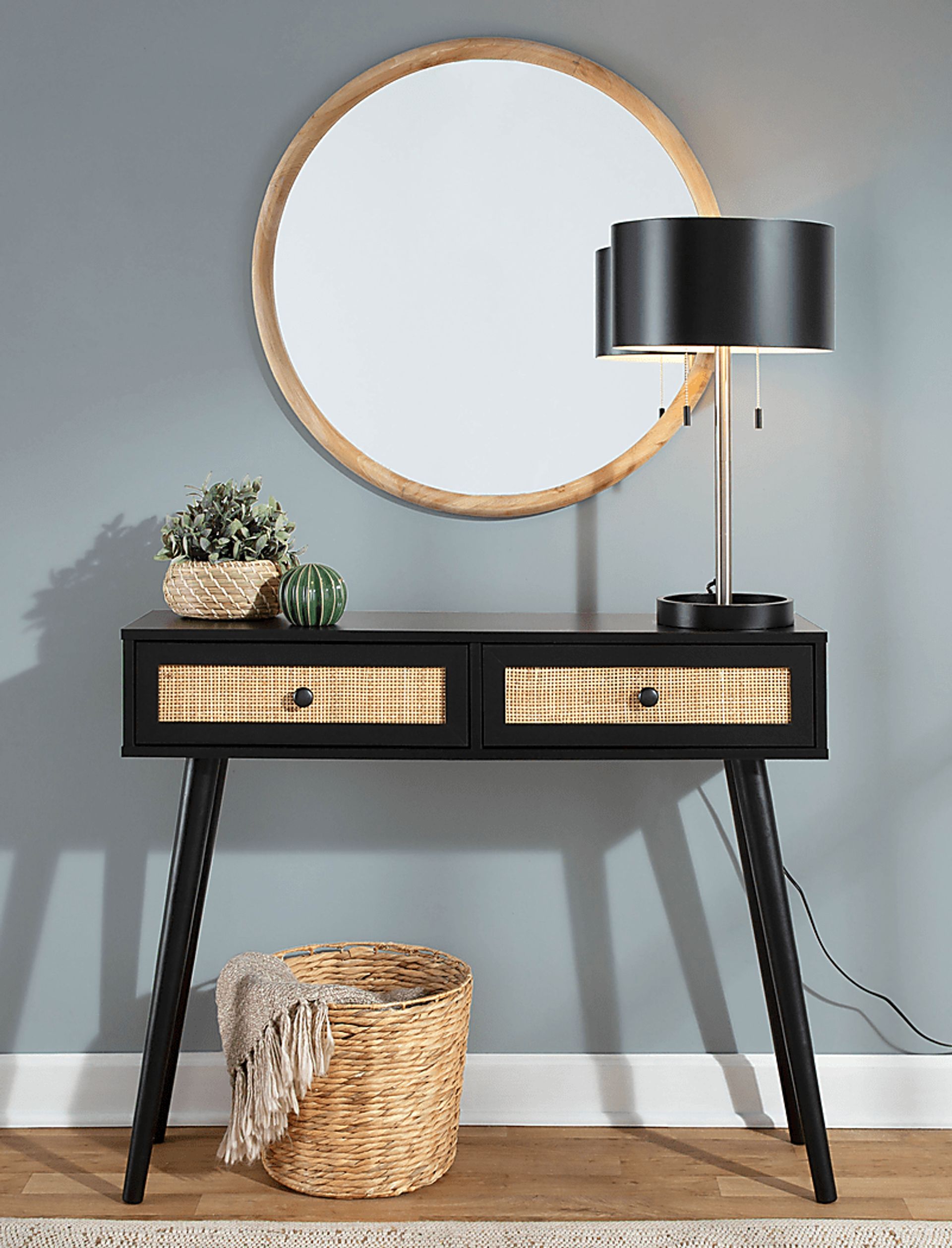 Belle Ann Black Sofa Table - Image 11