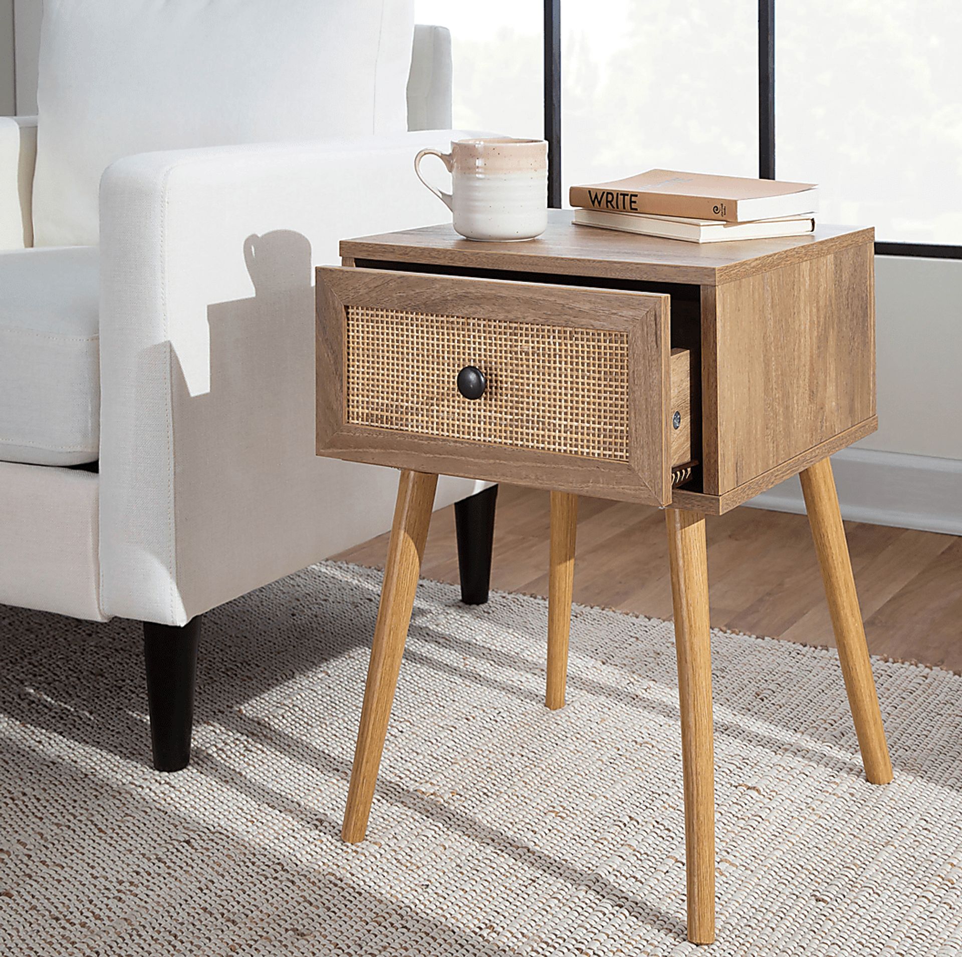 Belle Ann Natural Side Table - Image 13