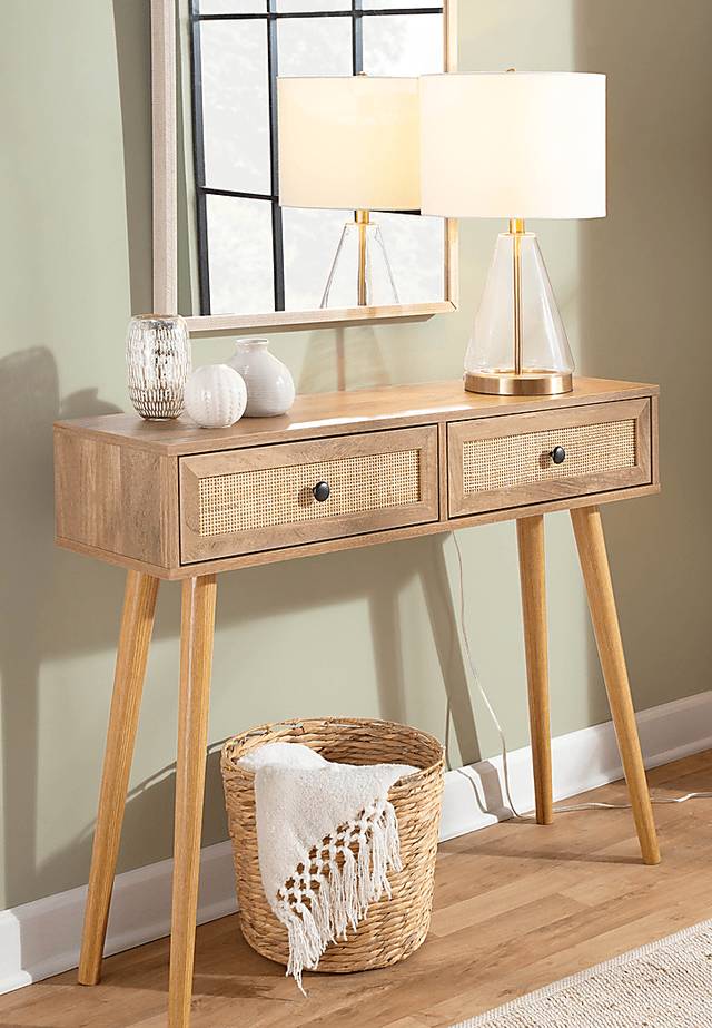 Belle Ann Natural Sofa Table - Thumbnail - Image 10