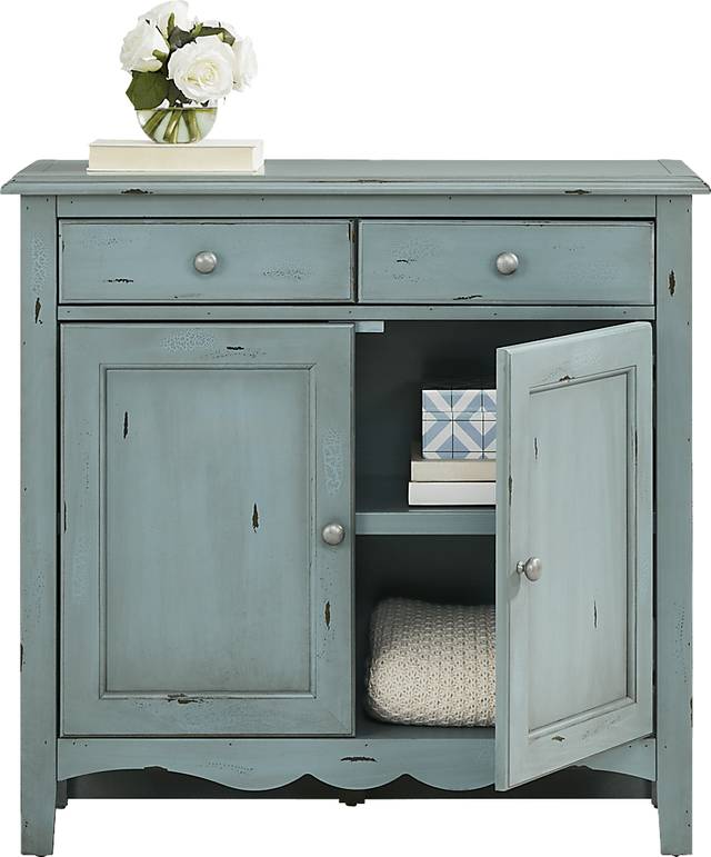 Belle De Provence Blue Accent Cabinet - Thumbnail - Image 2