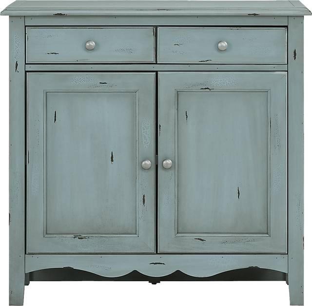 Belle De Provence Blue Accent Cabinet - Thumbnail - Image 1