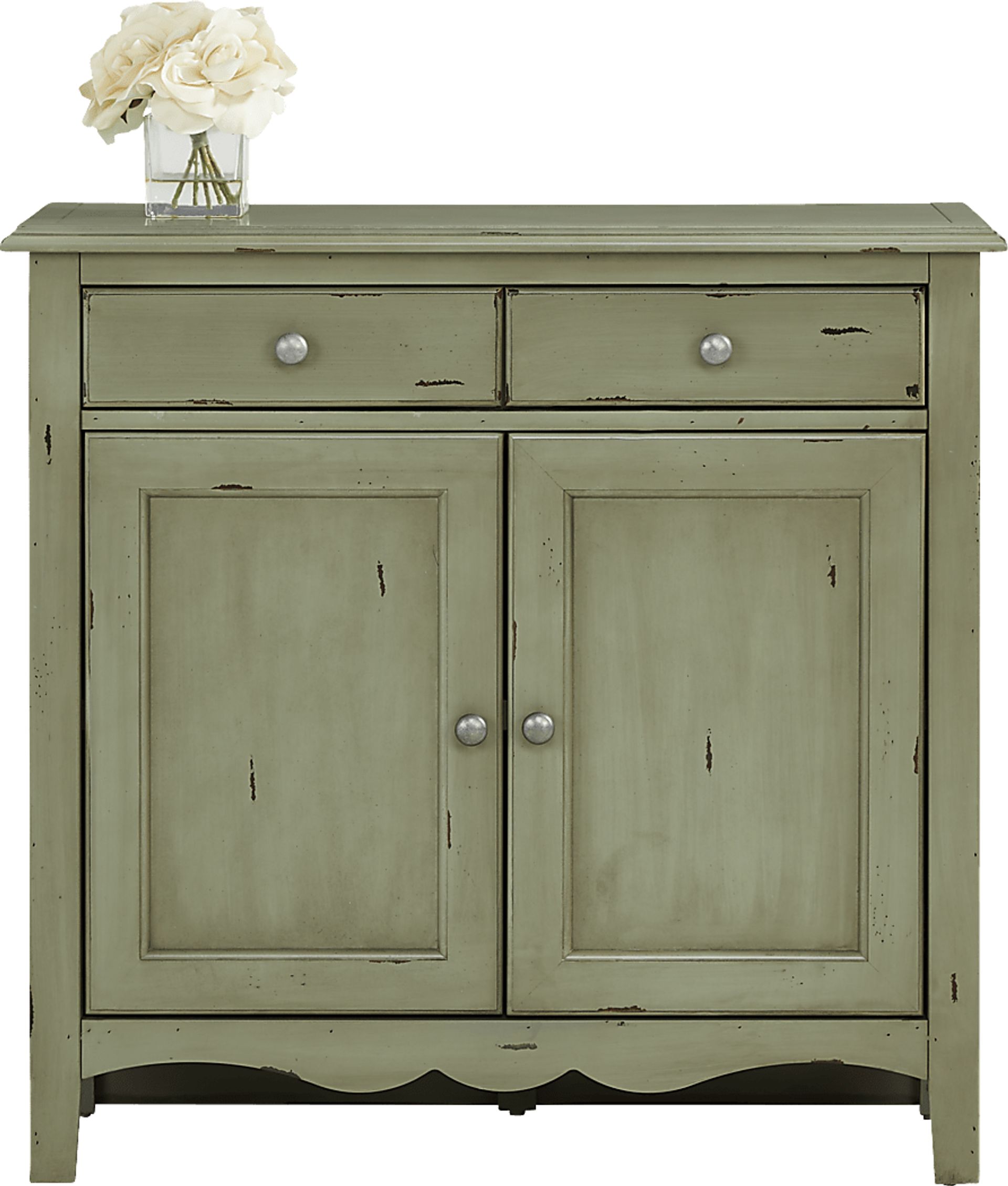Belle De Provence Green Accent Cabinet - Image 3