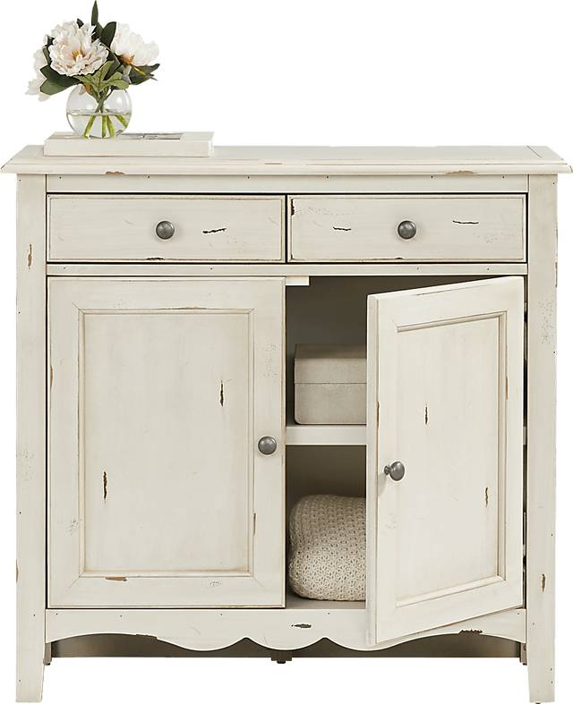 Belle De Provence White Accent Cabinet - Thumbnail - Image 2