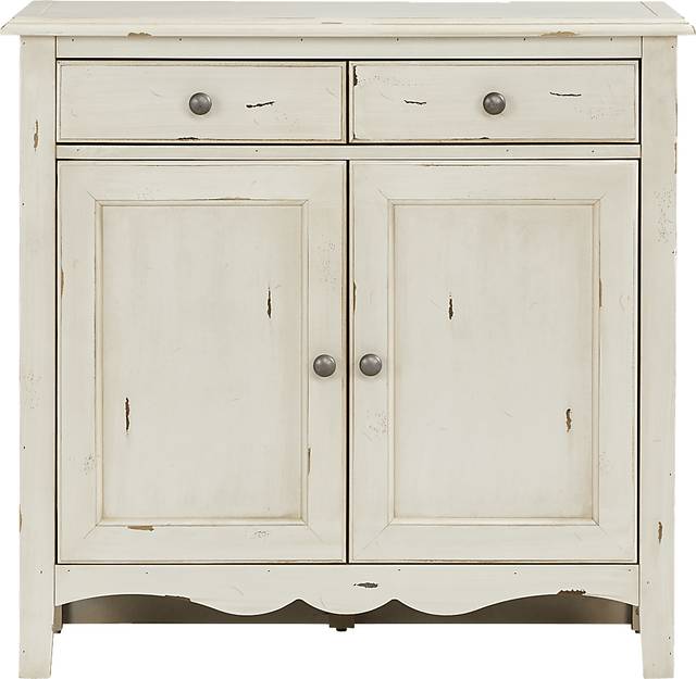 Belle De Provence White Accent Cabinet - Thumbnail - Image 1