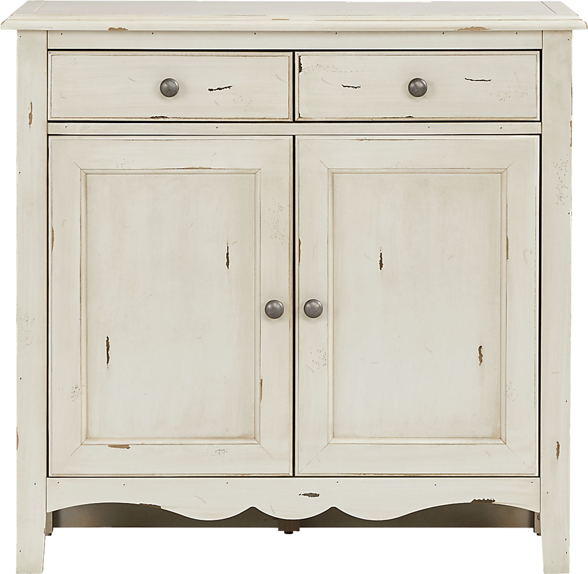 Belle De Provence White Accent Cabinet - Image 1