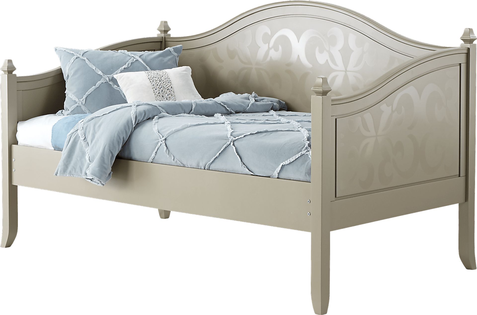 Belle Noir Champagne 2 Pc Twin Daybed - Image 1