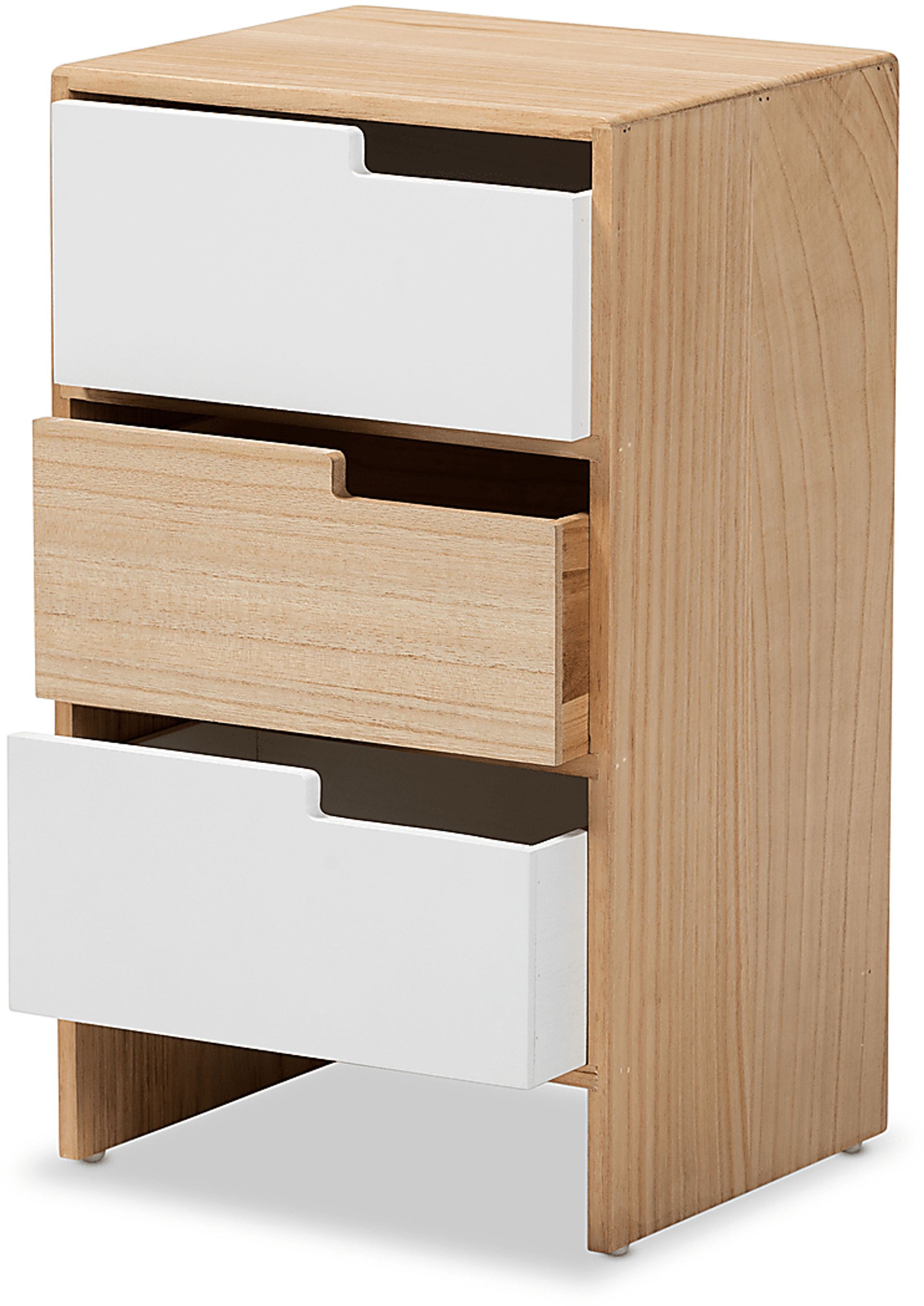 Belleau Brown 3 Drawer Accent Cabinet - Image 2