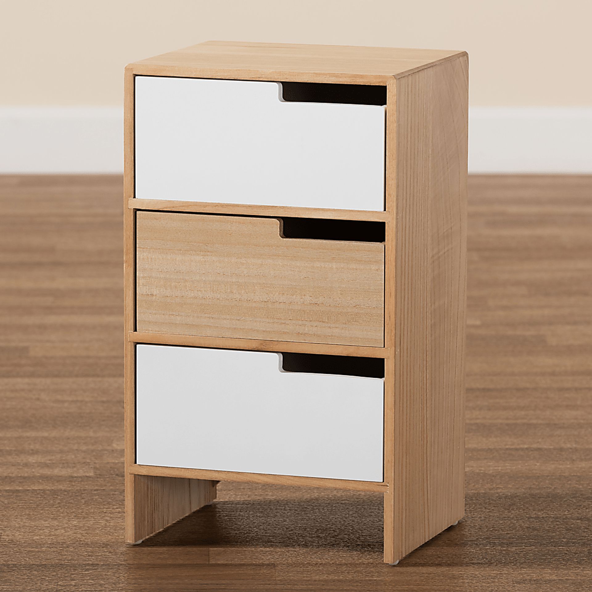 Belleau Brown 3 Drawer Accent Cabinet - Image 6