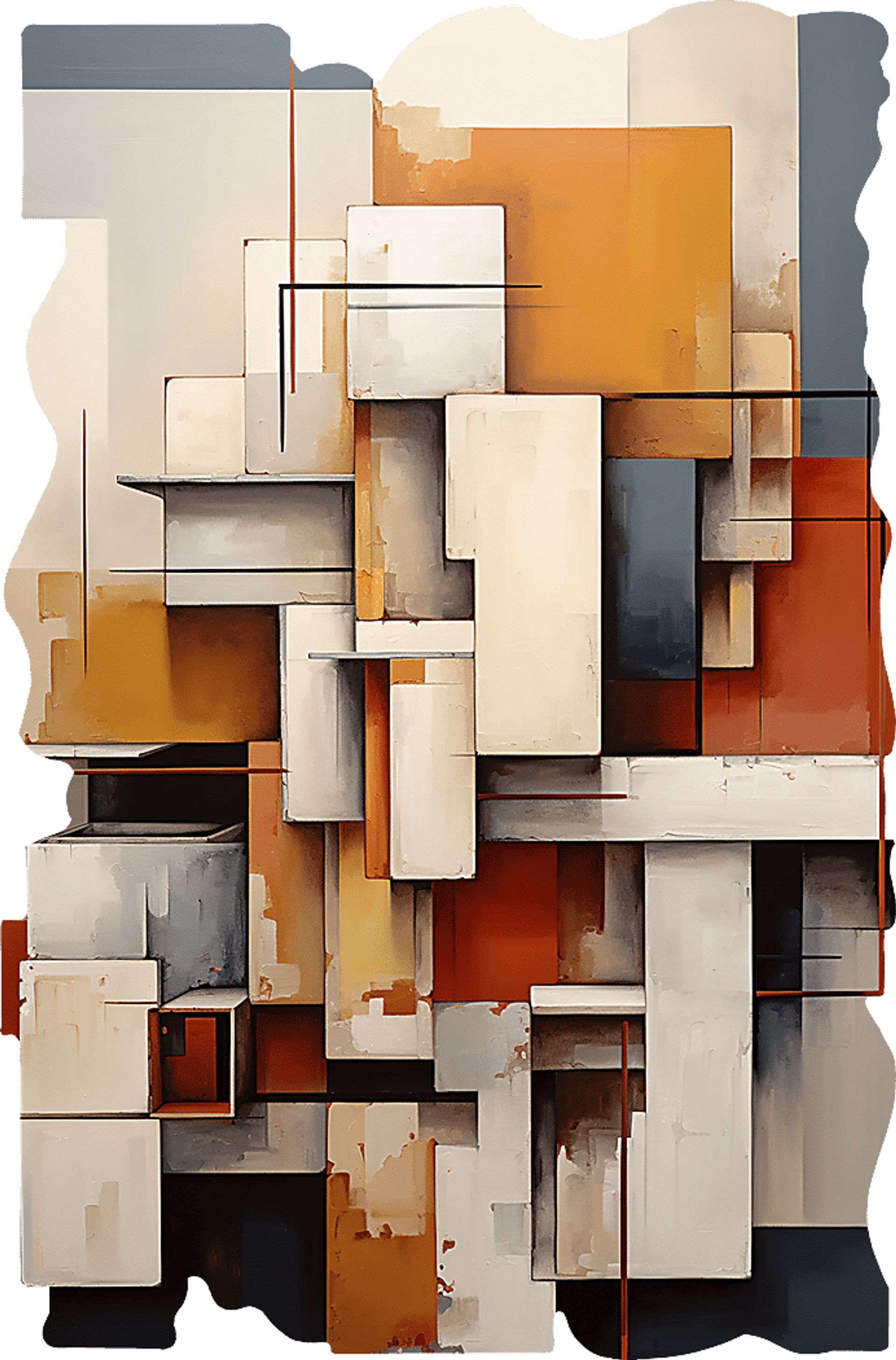 Bellefair Beige Artwork - Image 1