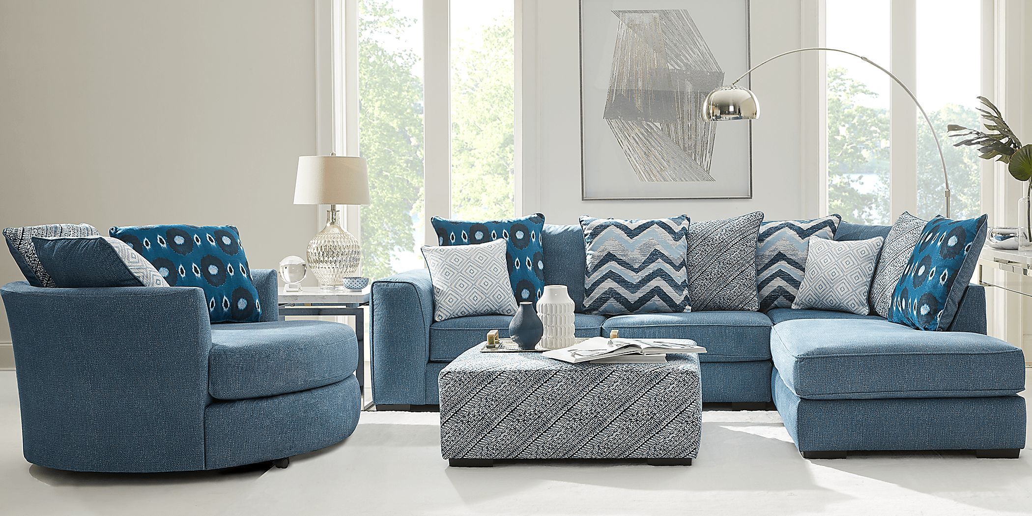 Rooms to go chair and ottoman discount
