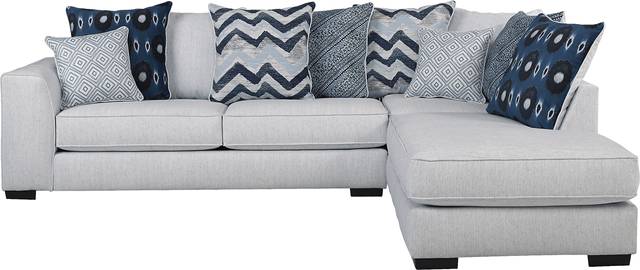 Bellehurst Off-White 2 Pc Sectional - Thumbnail - Image 1