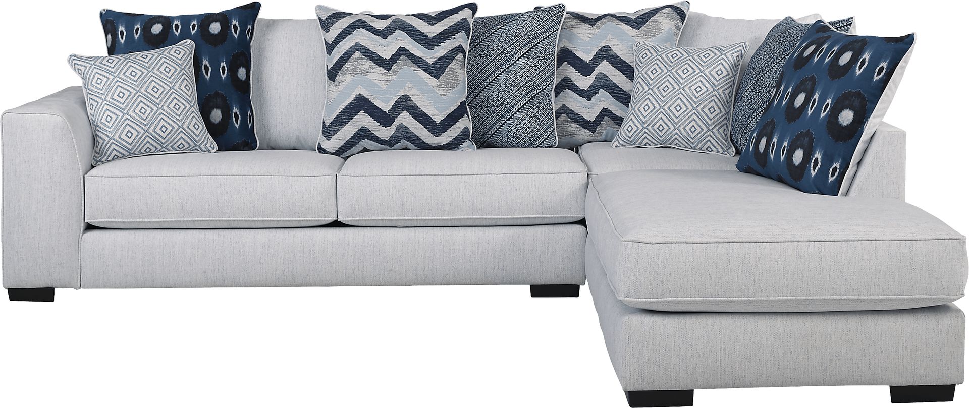 Bellehurst Off-White 2 Pc Sectional - Image 1