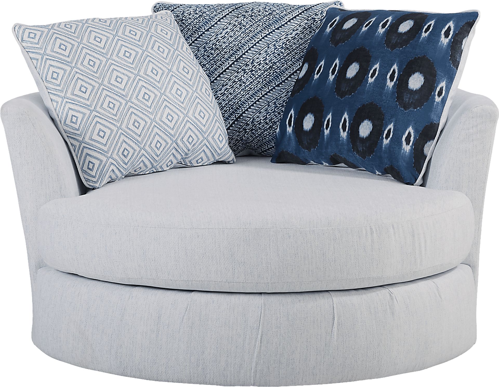 Bellehurst Off-White Swivel Chair - Image 2