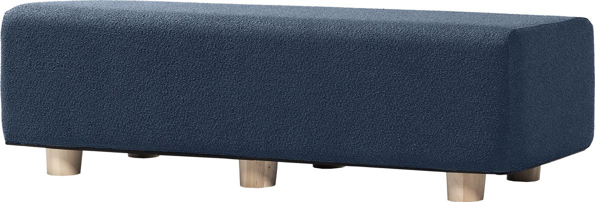 Bellemere Navy King Bed Bench