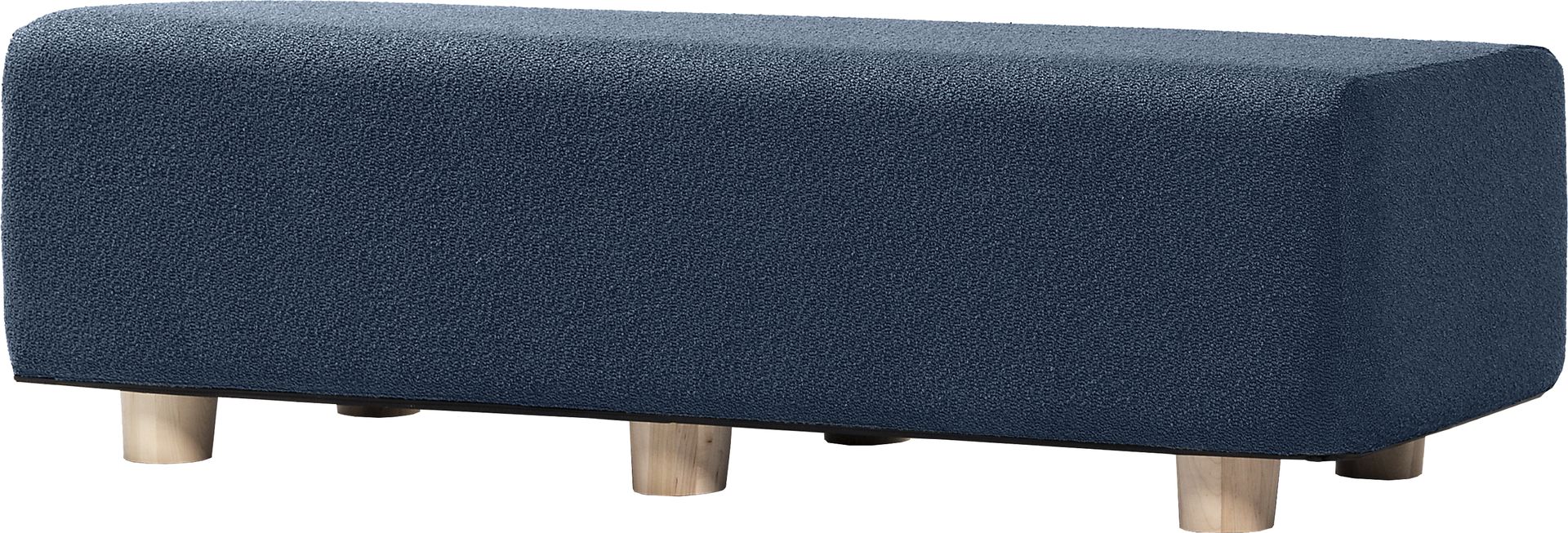 Bellemere Navy Queen Bed Bench - Image 1