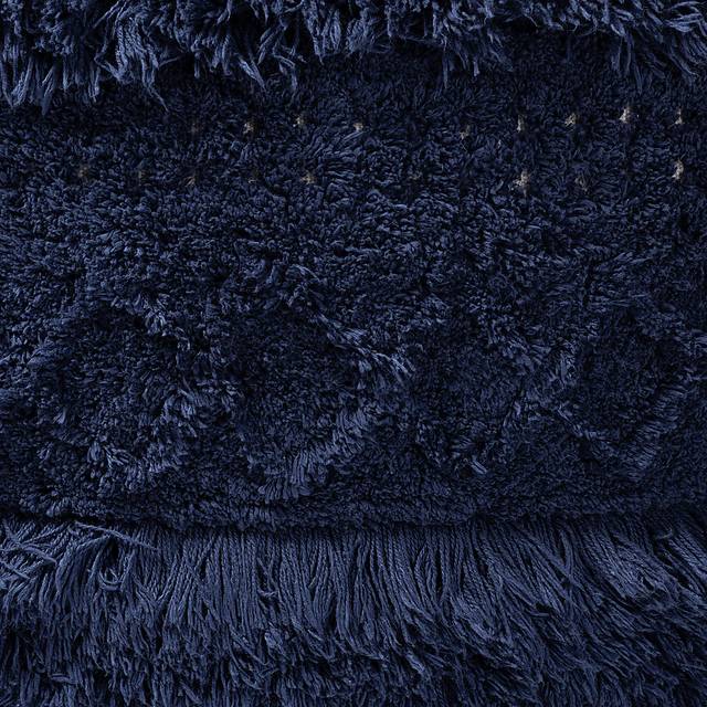 Bellerive Navy Blue Pouf - Thumbnail - Image 3
