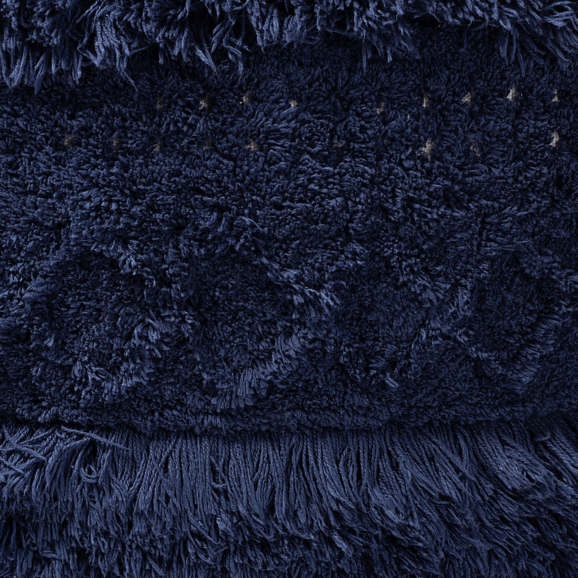 Bellerive Navy Blue Pouf - Image 3