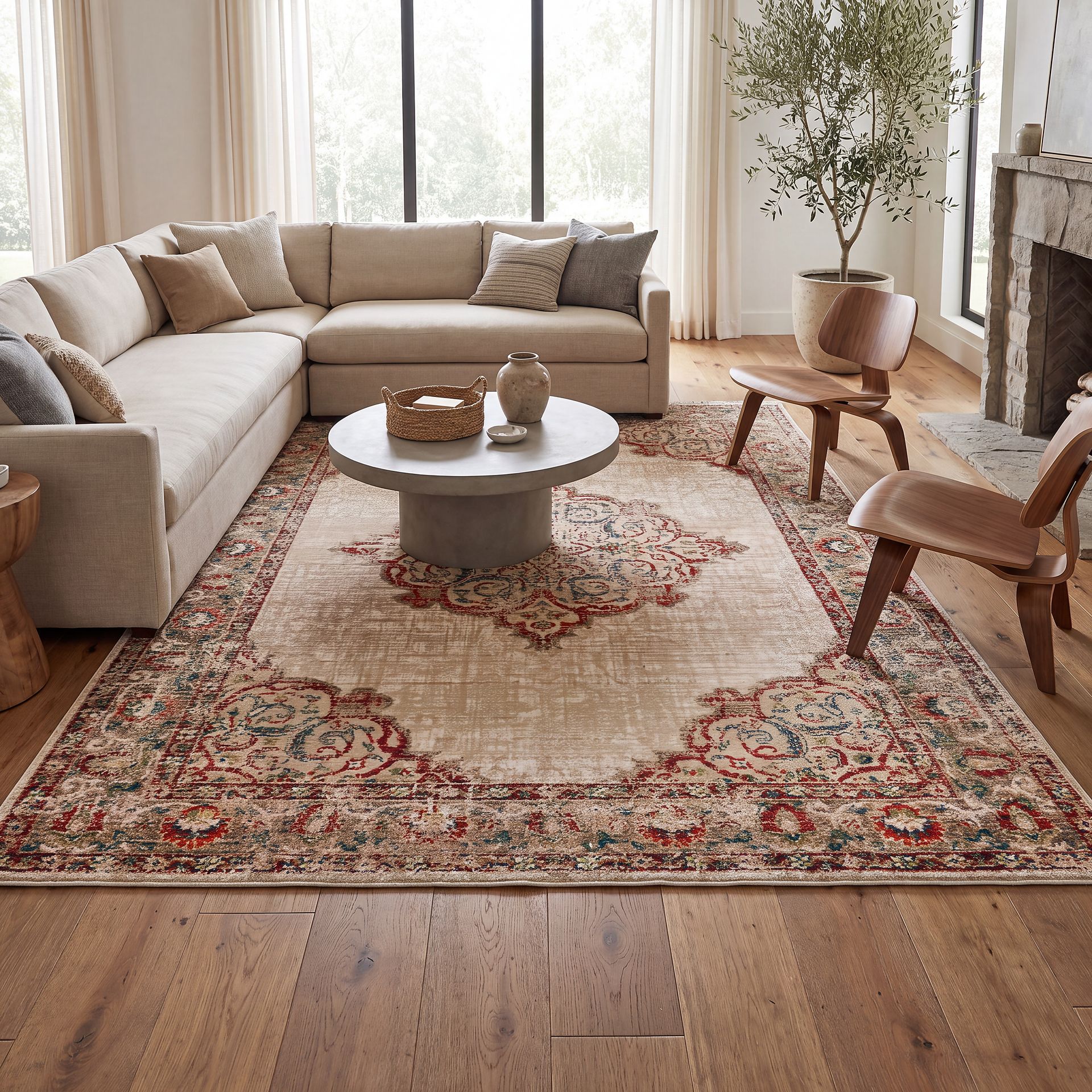 Bellesend Beige 2'6 x 8' Runner Rug - Image 3