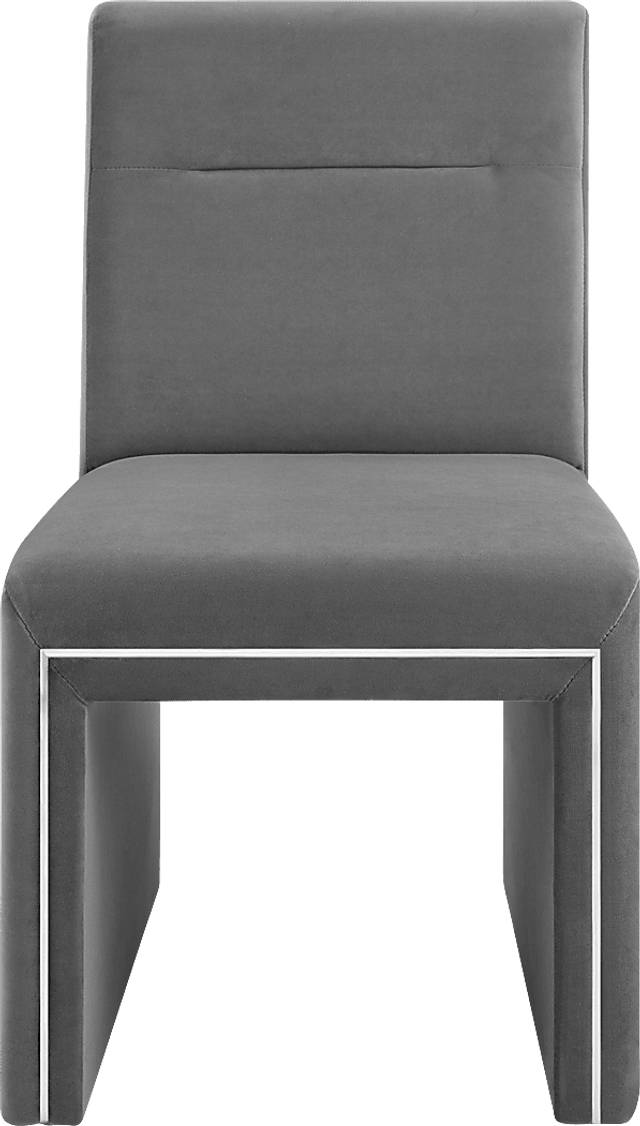 Belleveria Gray Dining Chair - Thumbnail - Image 2