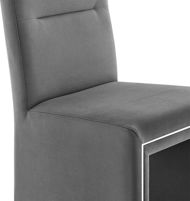 Belleveria Gray Dining Chair - Thumbnail - Image 4