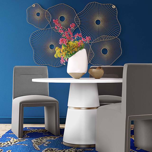 Belleveria Gray Dining Chair - Thumbnail - Image 5