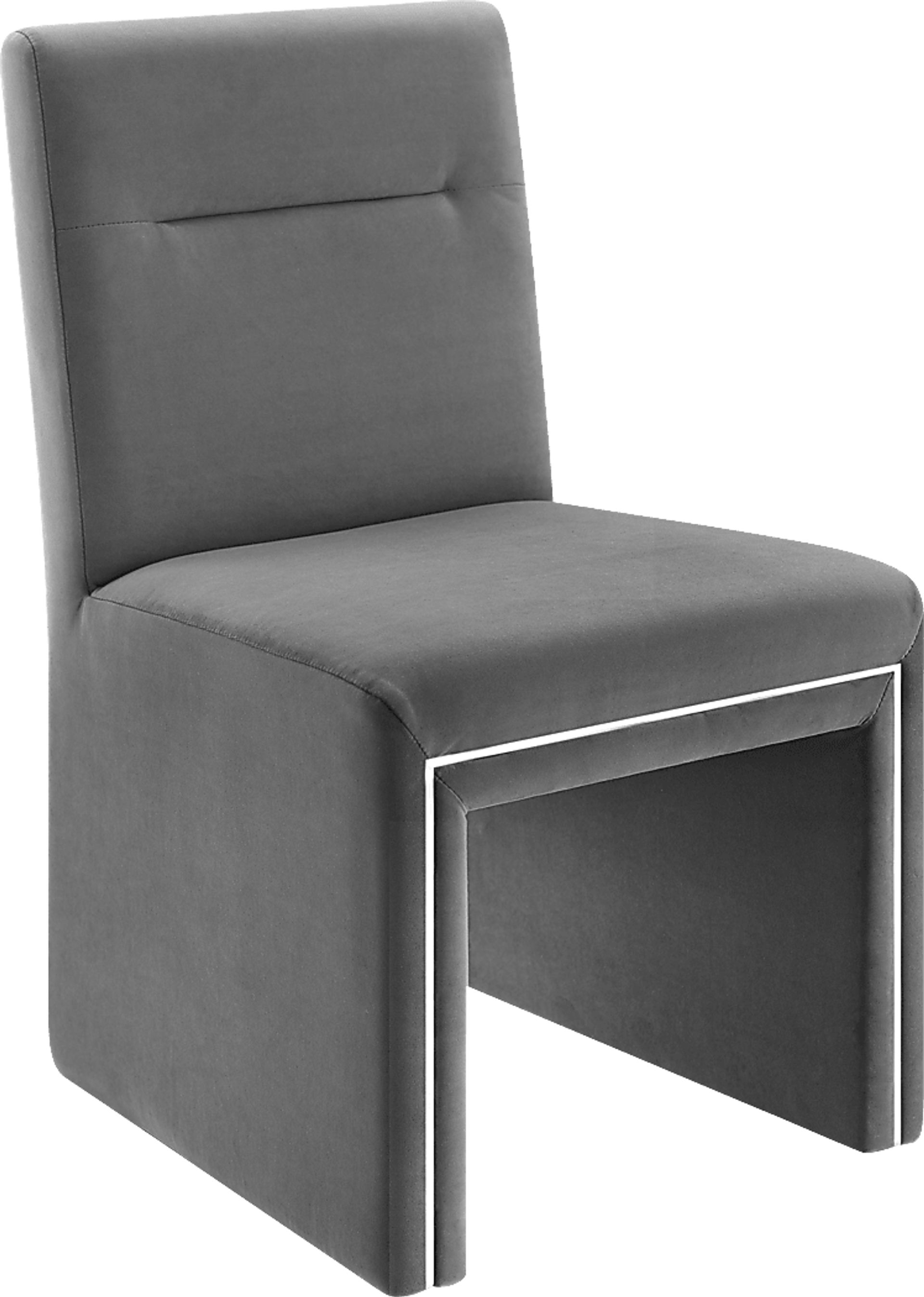 Belleveria Gray Dining Chair - Image 1
