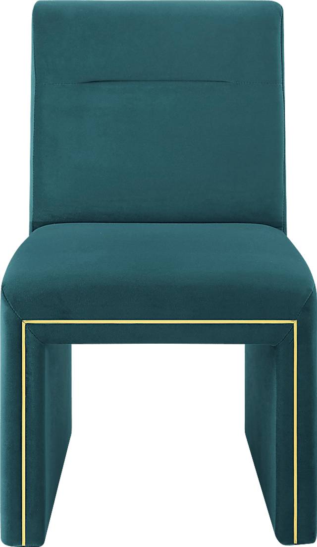Belleveria Teal Dining Chair - Thumbnail - Image 2