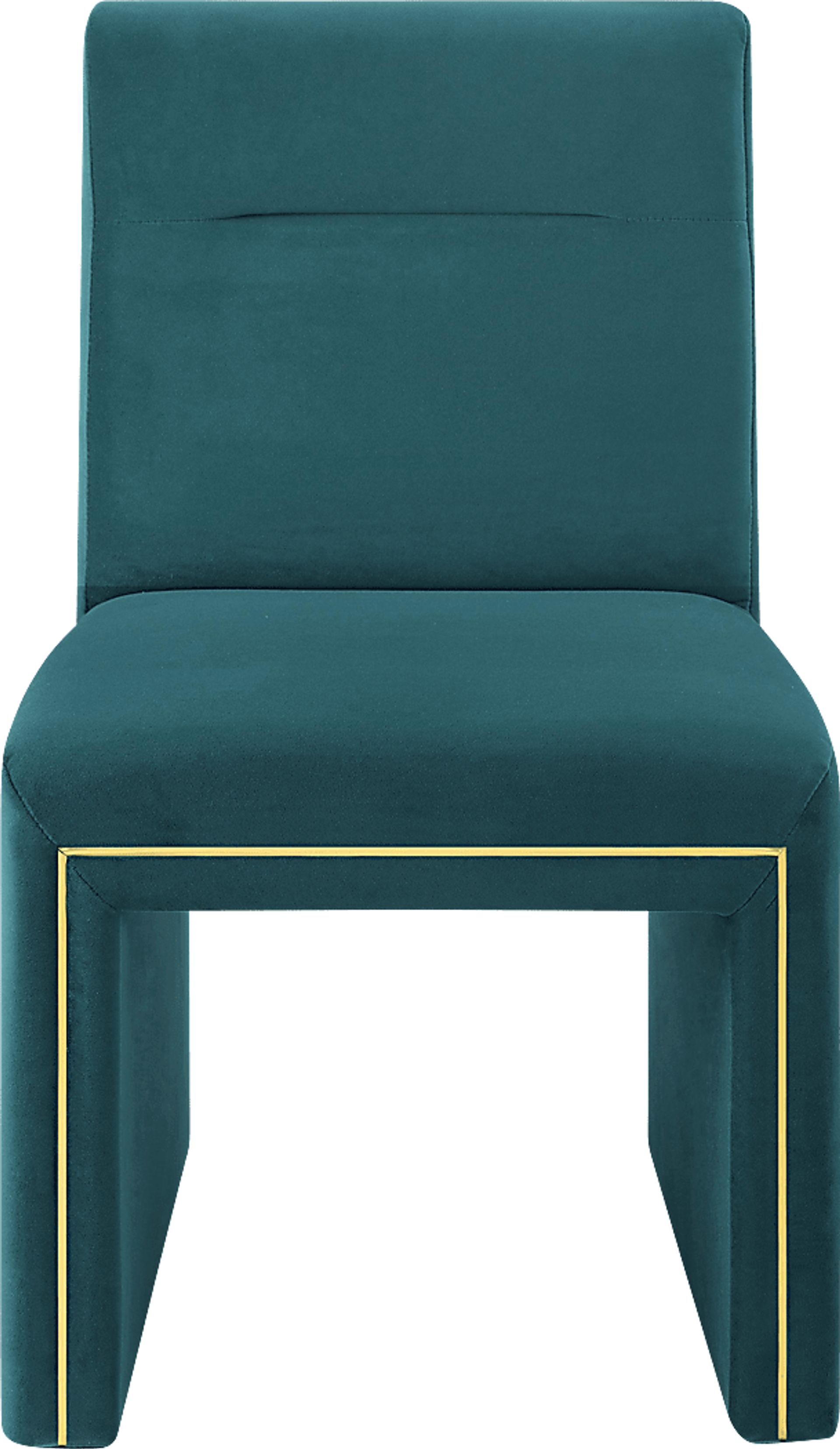 Belleveria Teal Dining Chair - Image 2