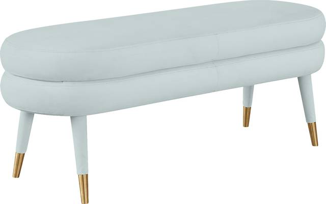 Bellfort Seafoam Accent Bench - Thumbnail - Image 1