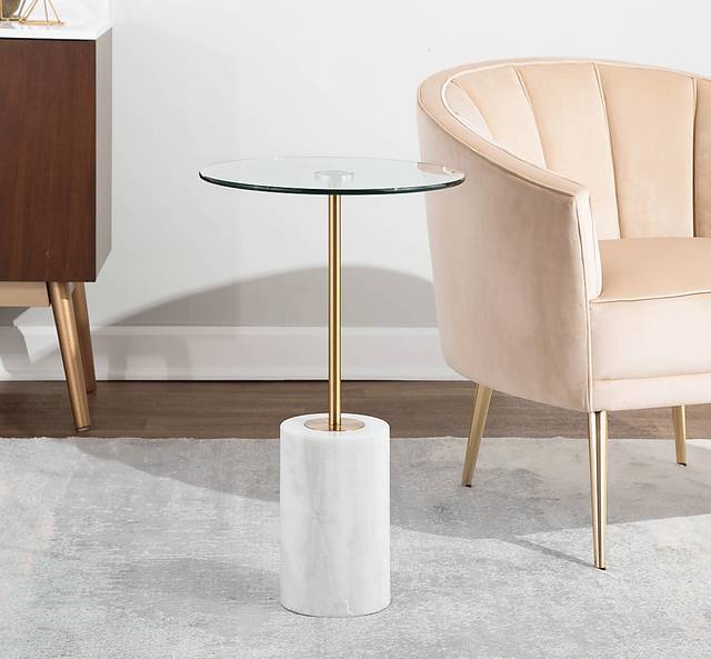 Bellglen Gold Accent Table - Thumbnail - Image 5