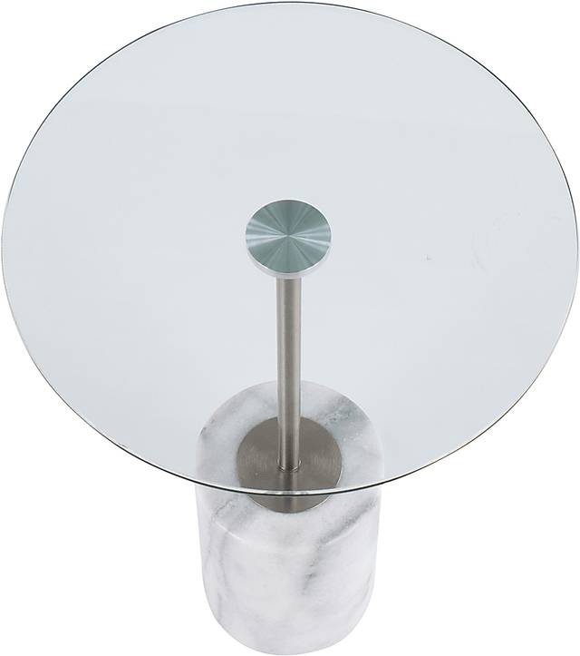 Bellglen White Accent Table - Thumbnail - Image 2