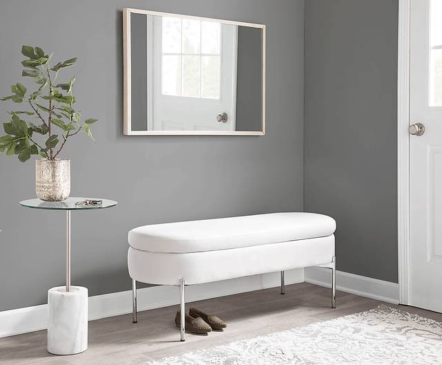 Bellglen White Accent Table - Thumbnail - Image 9