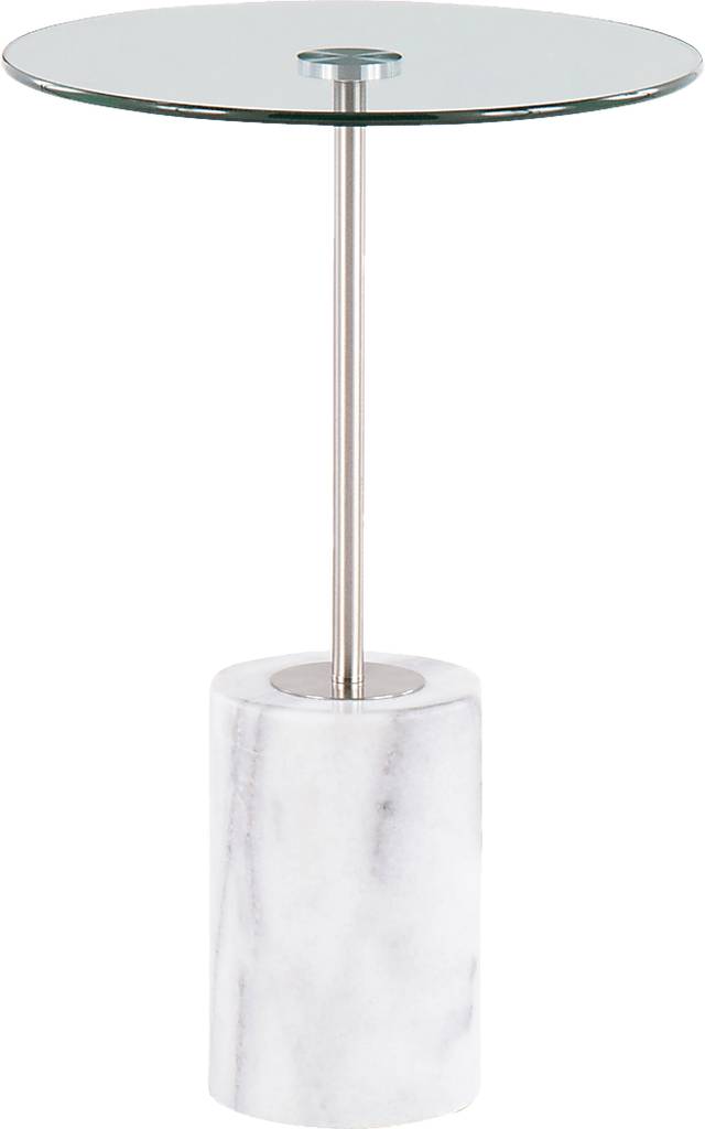 Bellglen White Accent Table - Thumbnail - Image 1