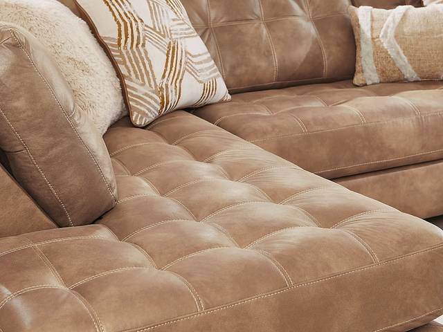 Bellinger Camel 5 Pc Sectional Living Room - Thumbnail - Image 4