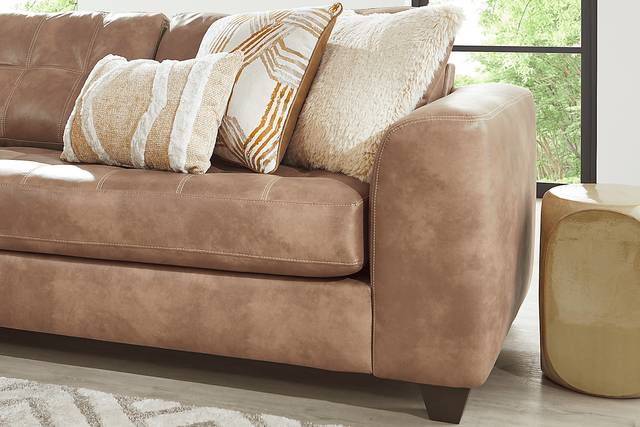 Bellinger Camel 3 Pc Sectional Living Room - Thumbnail - Image 6
