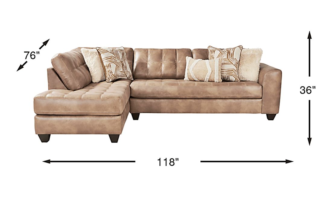 Bellinger 2 Pc Left Chaise Sectional