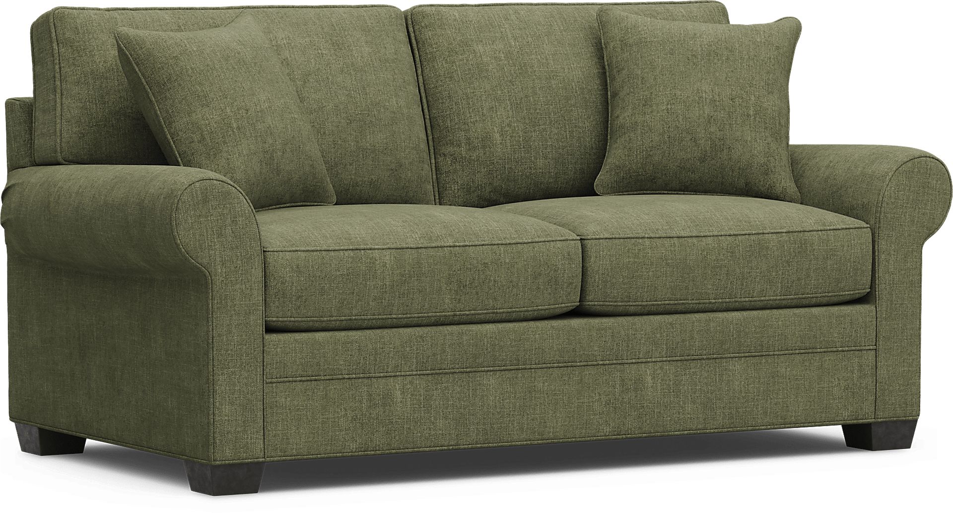 Bellingham Avocado Gel Foam Sleeper Loveseat - Image 4