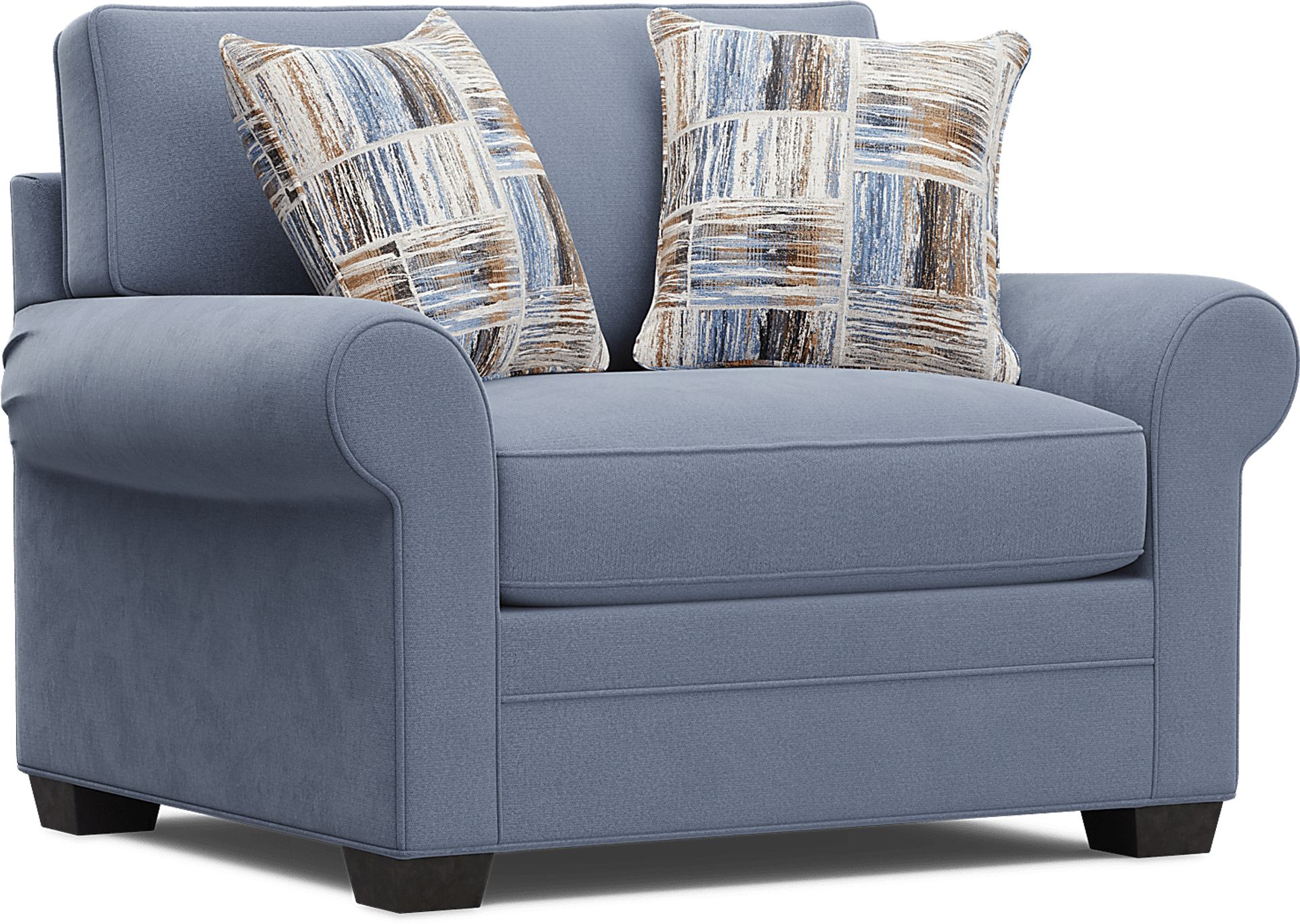 Cindy Crawford Bellingham 8 Pc Blue Microfiber Living Room Cindy Crawford Bellingham 8 Pc Blue Microfiber Living Room