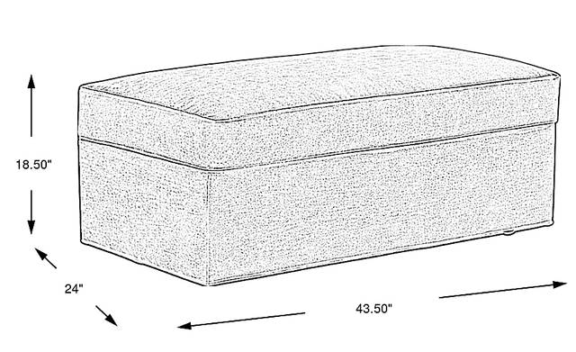 Dimension Image. Please refer to the Dimension Tab on this page for dimension details.
