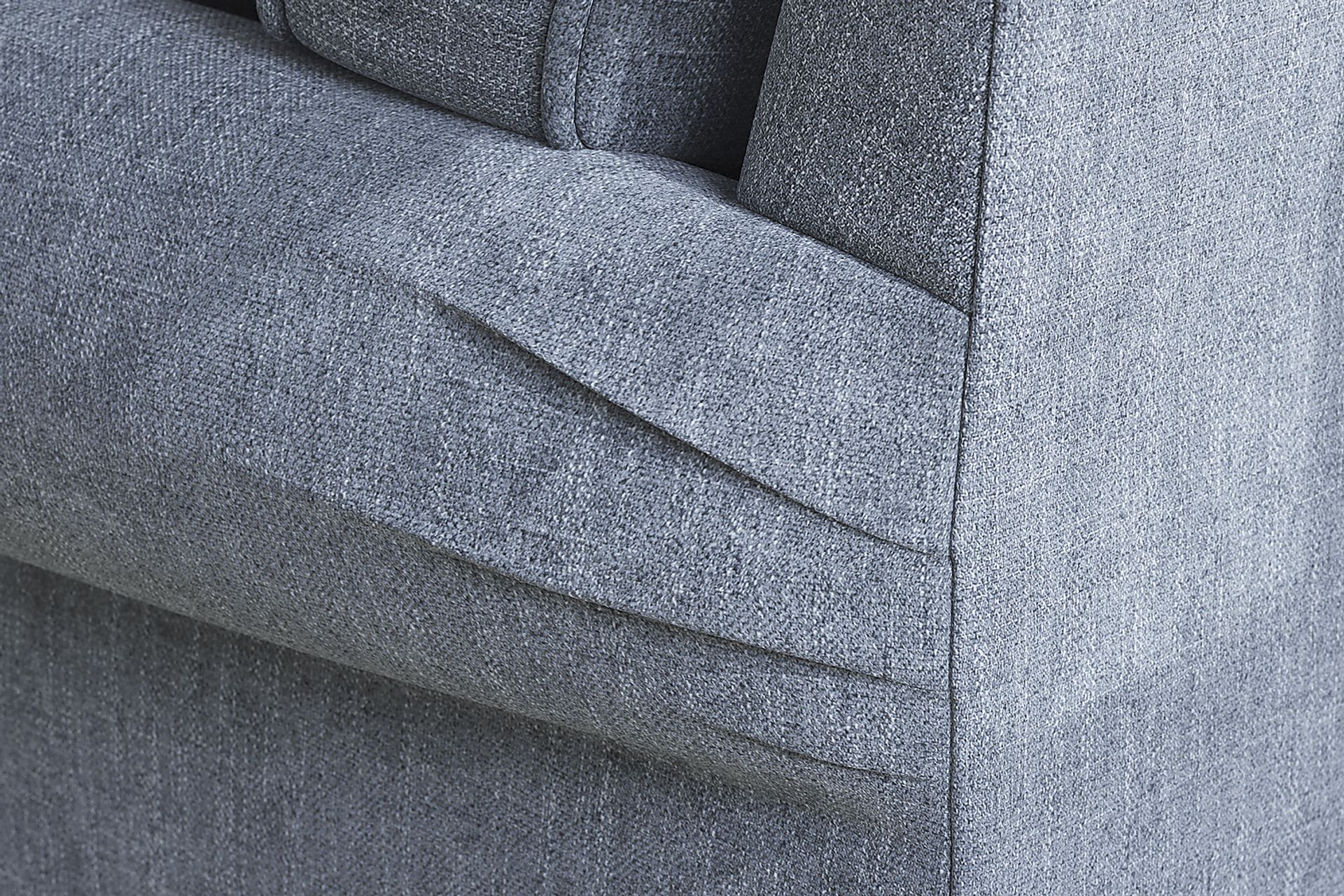 Bellingham Chambray Textured Chenille 7 Pc Living Room with Sleeper Sofa - Image 7