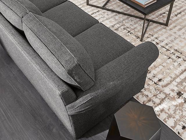 Bellingham Granite Textured 7 Pc Living Room with Gel Foam Sleeper Sofa - Thumbnail - Image 8