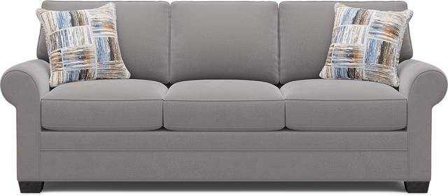 Bellingham Gray Microfiber Gel Foam Sleeper Sofa - Thumbnail - Image 1