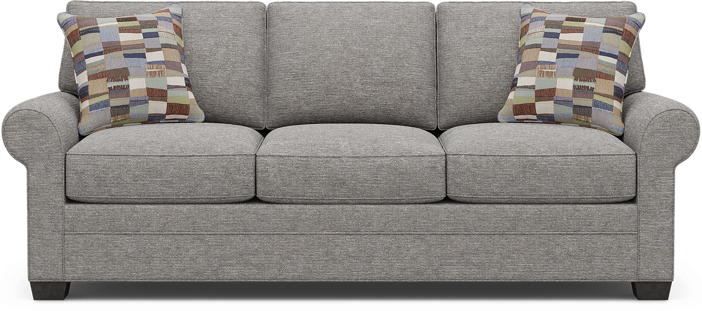 Bellingham Gray Textured Sofa